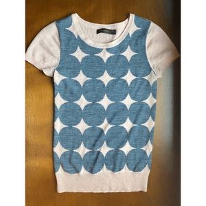 Vintage Short Sleeve Wool Sweater The Limited